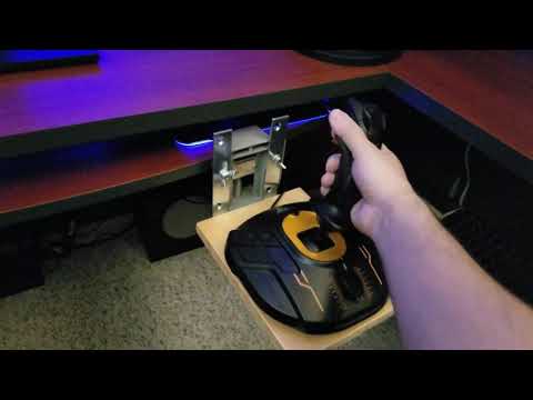 Stability of DIY HOTAS desk mount