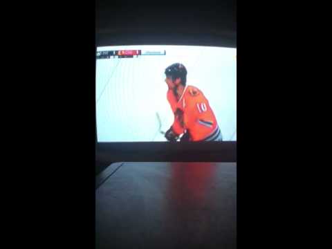 Pittsburgh Penguins vs Chicago Blackhawks 2/14/2015 shoot out hockey game win hockey game