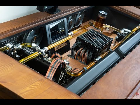 ultimate DIY computer desk