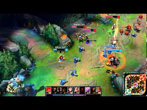 [LOL Outplay] Faker Ziggs Play