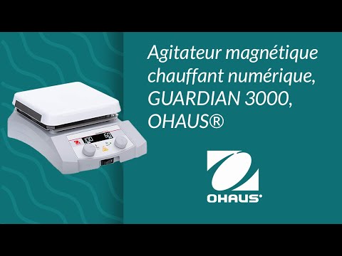 Agitateur magnétique chauffant numérique, GUARDIAN 3000, OHAUS