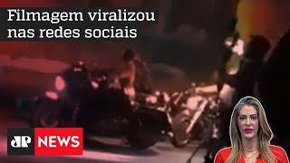 Encenação de atentado contra Bolsonaro circula pela internet