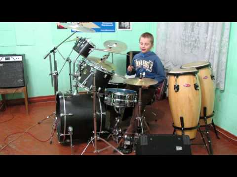Devin Townsend - March Of The Poozers - Drum Cover - Drummer Daniel Varfolomeyev 11 years