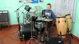 Devin Townsend - March Of The Poozers - Drum Cover - Drummer Daniel Varfolomeyev 11 years