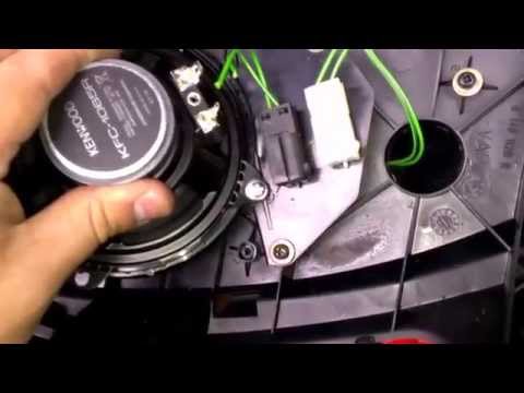 BMW 318TI E36 rear speaker install