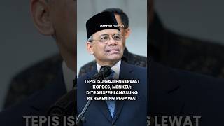 Suahasil Nazara Tegaskan Gaji PNS, TNI, Polri, dan Bansos Disalurkan Langsung Ta