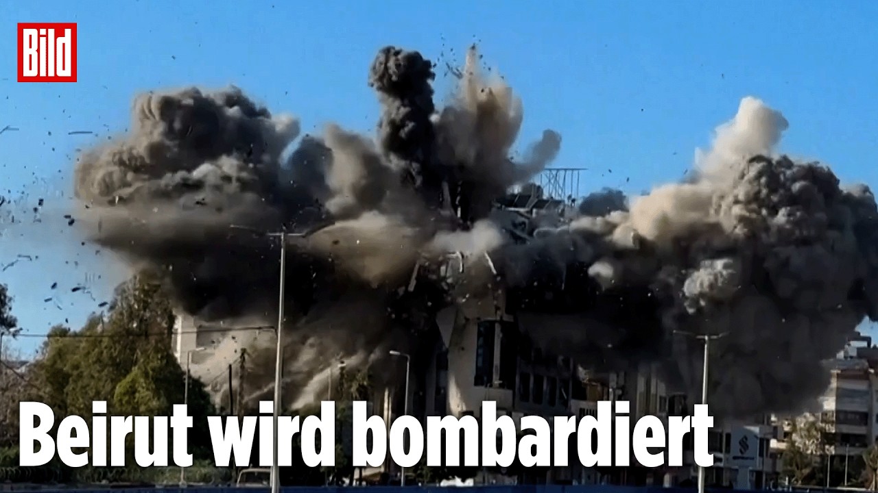 Nahost-Konflikt: Raketen schlagen in Israel ein – Beirut wird bombardiert!