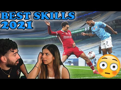 AMERICANS REACTS TO BEST FOOTBALL SKILLS OF 2021!