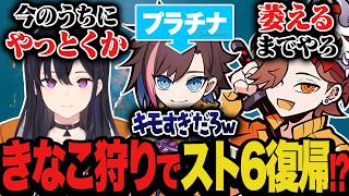 きなこがスト6プラチナであることを知り今なら狩れると狙いを定めるありさかうるは【Apex/エーペックス】
