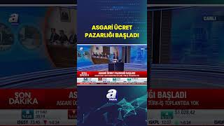 Asgari Ücret Tespit Komisyonu Toplandı, TÜR-İŞ Toplantıya Katılmadı #s