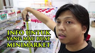 Ukuran Rak atau Gondola Minimarket