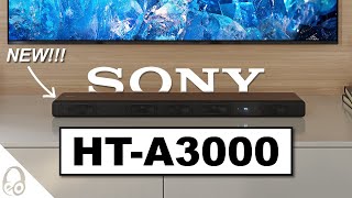 Video thumbnail for YOUR GOLDILOCKS SOUNDBAR? | Sony HT-A3000 Review | Dolby Atmos | DTS X | 360 Real Audio by Hidden Movie Club