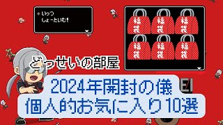 「どっせいのいえ」2024年開封の儀の振り返り　自身のお気に入り10選