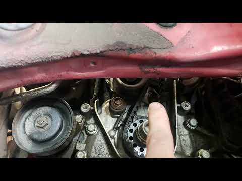 2008 Kia Rio Timing belt and Water Pump Replacement 2