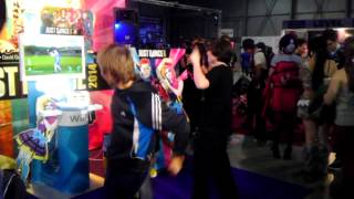 preview picture of video 'Just dance 2014 on for games, prague PVA 2013'