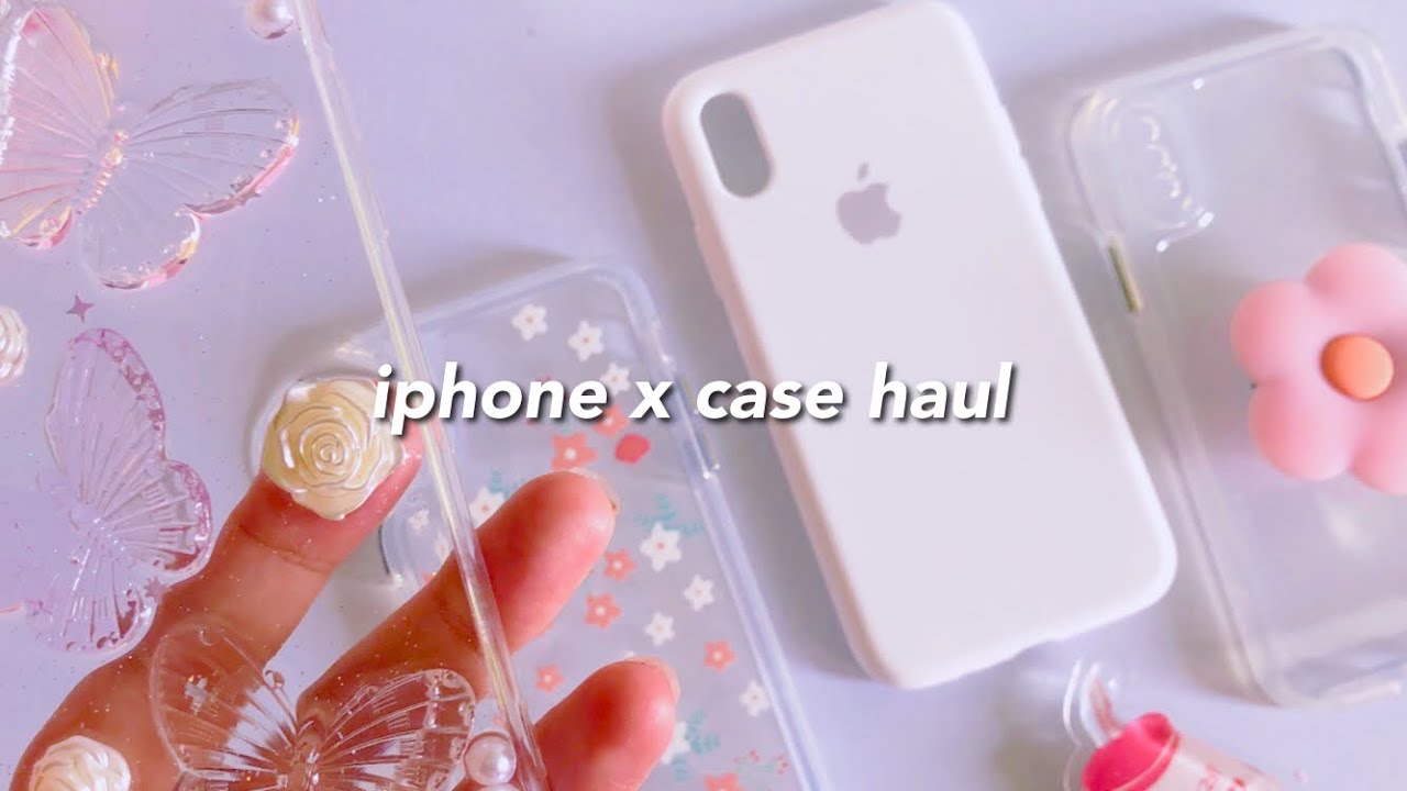 Watch video unboxing accessories for my iphone x 🌸 shopee case haul + pop sockets 🦋 pt. 2 Now unboxing accessories for my iphone x 🌸 shopee case haul + pop sockets 🦋 pt. 2