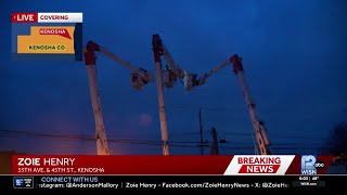 Thousands without power in Kenosha County after severe storms