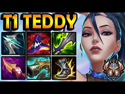 T1 Teddy KAISA vs MISS FORTUNE [ ADC ] Patch 10.25 Ranked Korea ✅