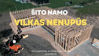 Namas per 3 dienas | Modernus minimalizmas