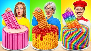 Download lagu Me vs Grandma Cooking Challenge | Simple Secret Kitchen Hacks and Tools by Mega DO Challenge mp3