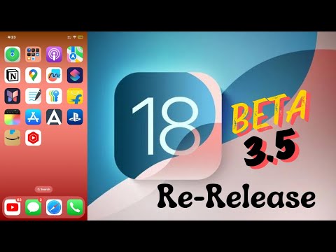 iOS 18 Beta 3.5 Re-Release is Out !!!  You Should check Out