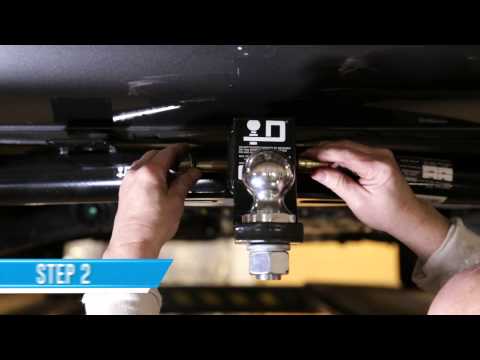 Installing the Draw-Tite® J-Pin® Anti-Rattle Device