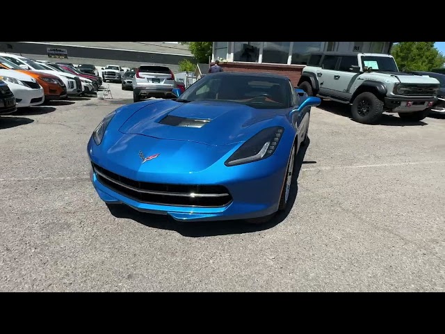 2014 CHEVROLET CORVETTE COUPE V8, 6.2 LITER STINGRAY Z51 COUPE 2D