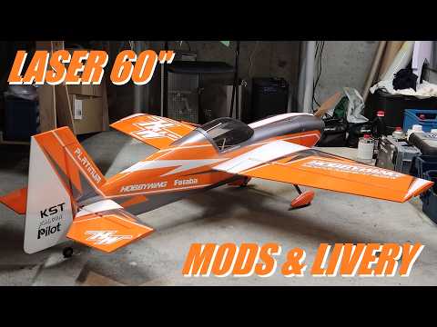 PILOT RC LASER 60" | MODS, LIVERY & FUN FLIGHT