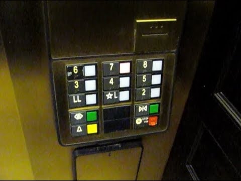 Slow Otis Series 1 Traction Elevators at the Marriott Eagle Crest, Ypsilanti, MI