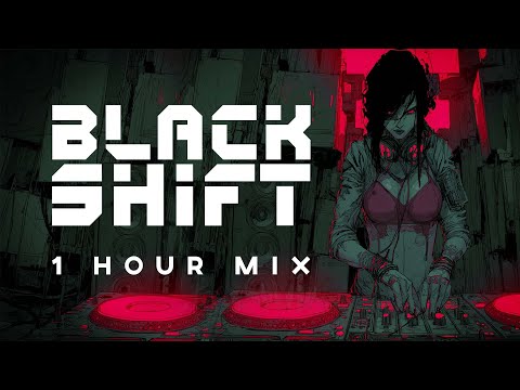 1h Cyberpunk / Dark Electro / Techno Mix 2025 - Black Shift