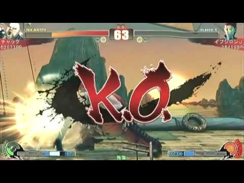 SF4:Ausan☆ (Fu),Chankoma (Ch),Chuck (Ru) vs Ipsilon J (Vi),Chiba (Sa),Mild Cocoa (Go) - NSB 12