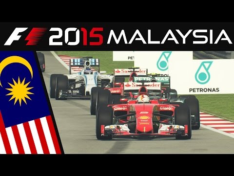 FORMEL 1 2015 KARRIERE (1) - Rennen Malaysia [QHD][Deutsch]