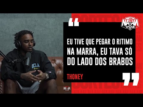 FALCKO ERA DJ E THONEY DANÇAVA | THONEY FALA SOBRE ESTÚDIO LARANJA