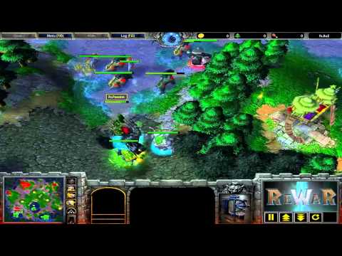 Fs.Passion (UD) vs RG.Natsu (NE) - WarCraft 3 gameplay - RN123