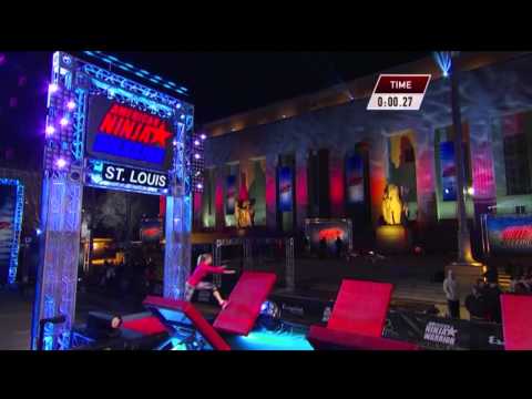 American Ninja Warrior Season 6 Emily Rhoads course run 2014 St. Louis Qualifier