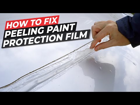 How to Fix Peeling Paint Protection Film! Home DIY in Under 30 Minutes!