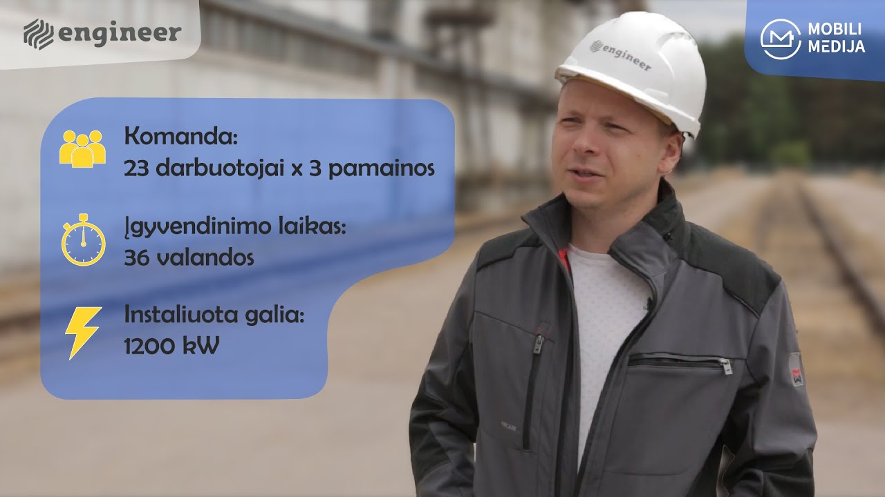 Engineer - 1P1 - grūdų elevaoriaus rekonstrukcija