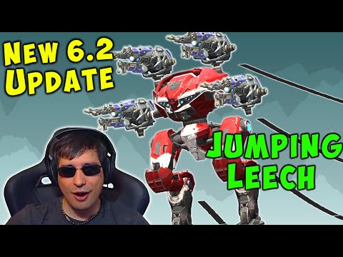 NEW 6.2 Update: Best Live Moments of JUMPING LEECH War Robots Gameplay WR