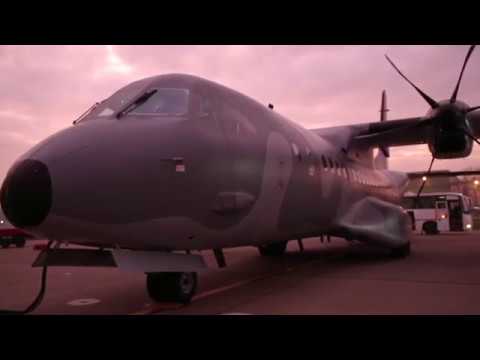 Odsłonięcie pomnika w bazie lotniczej w Brindisi