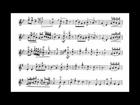 05   Gavotte   J   Becker   Suzuki Book 3   Violin Sheet Music  Partitura para Violino