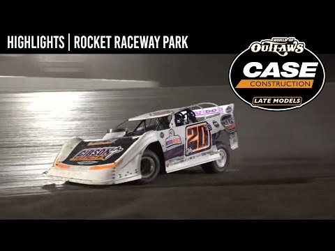 World of Outlaws CASE Construction Late Models | Rocket Raceway Park | Sept. 28, 2024 | HIGHLIGHTS