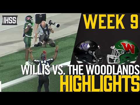The Woodlands Stays Unbeaten in 13-6A With 54-7 Rout of Willis