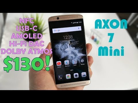 ZTE AXON 7 MINI Revisited - NFC, AMOLED, Hi-Fi DAC and Stereo Speakers just $130!