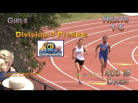 2018 TF - CIF-ss Prelims (D4) - 400 (Girls, 5 Heats)