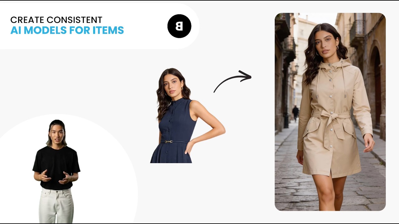 Create Consistent AI Fashion Models - Consistent AI model for clothing, jewelry, or accessories