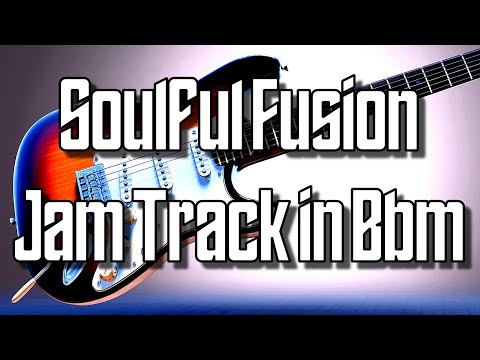 Soulful Fusion Jam Track in Bb Minor 🎸 Guitar Backing Track