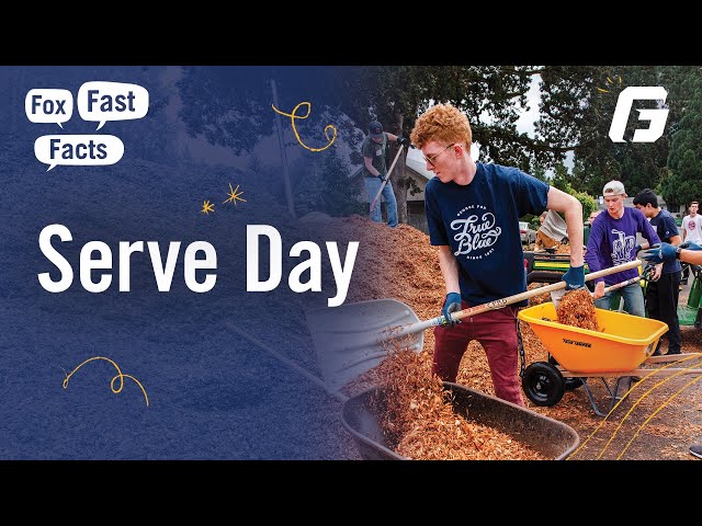 Watch video: Serve Day: Helping Out Our Community