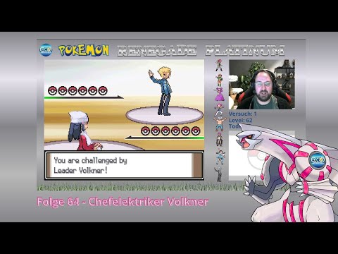 Pokemon Renegade Platinum Nuzlocke Challenge #64 Chefelektriker Volkner
