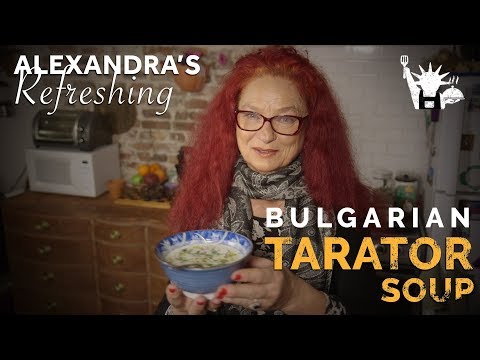 Native Dish: Bulgarian Tarator Soup - NYC Immigrant Cuisine: Alexandra Mladenova