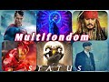 Multifondom New 4k UHD Status Pathu Thala Song Whatsapp Status Hollywood Love Edit
